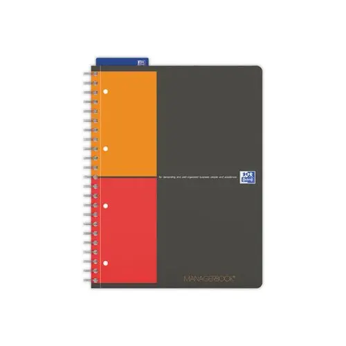 Cahier A4+ Managerbook Ligné 6 mm 5x5 80g - OXFORD photo du produit