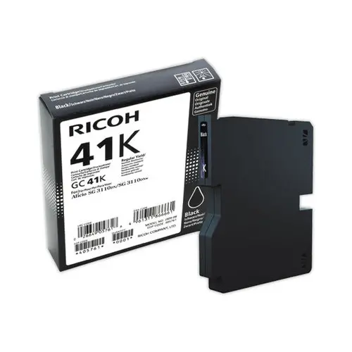 Cartouche RICOH GC-41K noir photo du produit