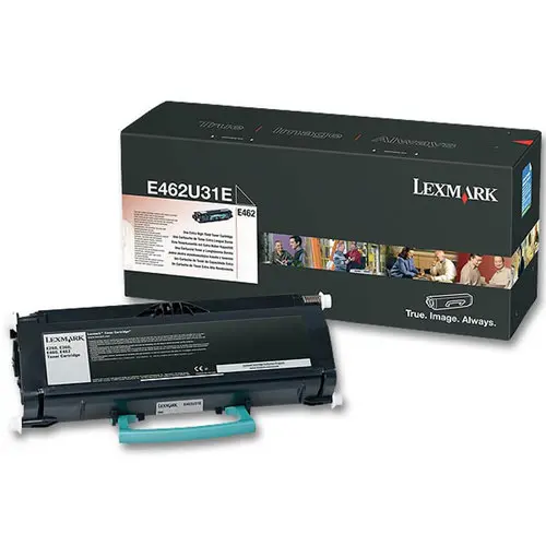 Toner LEXMARK noir E462U31E photo du produit