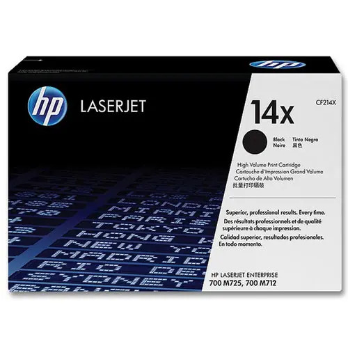 HP 14X CF214X toner noir Grande capacité photo du produit