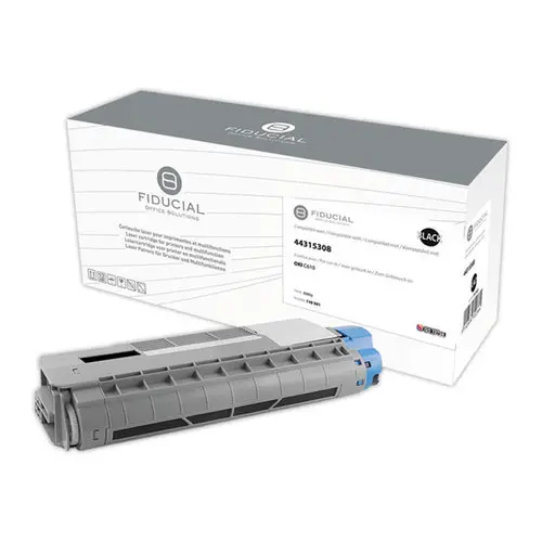 Toner FIDUCIAL équiv. OKI 44315308noire photo du produit