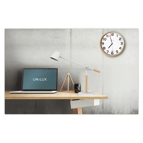 Lampe de bureau VICKY – Blanc - UNILUX photo du produit