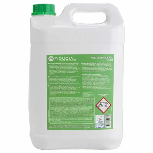 Nettoyant sols parfum Agrumes - 5L - FIDUCIAL OFFICE SOLUTIONS photo du produit