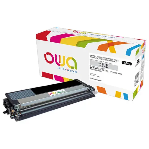 Toner éq. BROTHER TN-326BK - Noir - OWA photo du produit