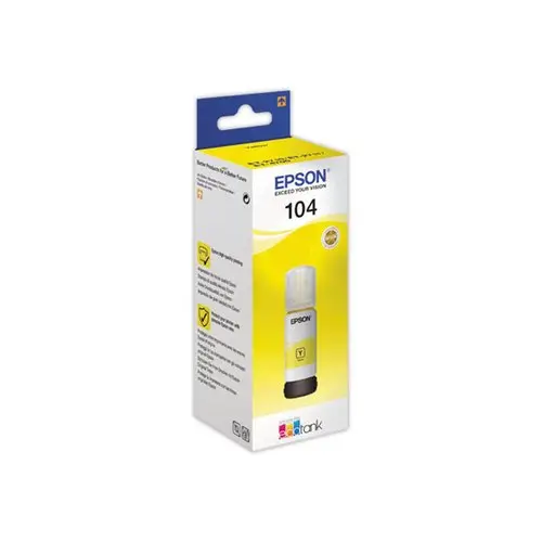Cartouche compatible - 4 x Cartouche encre Epson 104 Ecotank compatible  l'imprimante Epson Ecotank Et-4700
