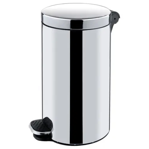 Poubelle à pédale 30 litres - Inox photo du produit