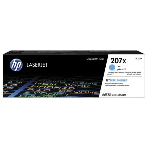 HP 207X W2211X toner cyan Grande capacité photo du produit