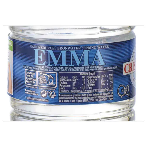 6 Bouteilles d'eau 1.5 L - CRISTALINE photo du produit