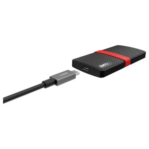 Disque dur externe SSD Emtec USB 3.1 -512Go photo du produit