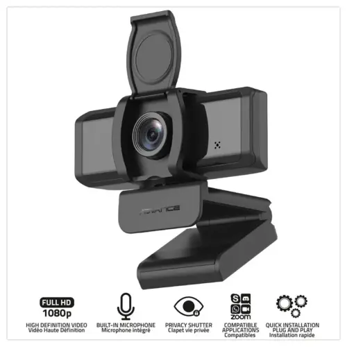 Advance - Webcam Livestream Full HD 1080p - Microphone intégré photo du produit