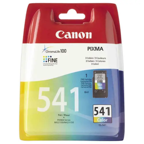 Cartouche CANON CL-541 3 couleurs cyan, magenta, jaune photo du produit