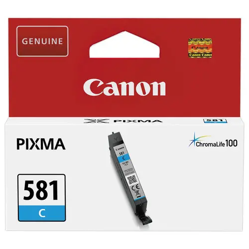 Cartouches CANON CLI-581 cyan photo du produit