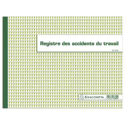 Piqûre accident du travail - 24x32 cm - 20 pages photo du produit