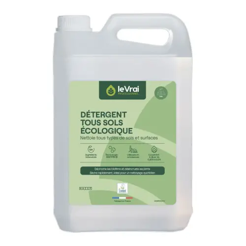 Détergent tous sols et multisurfaces Enzypin - 5L photo du produit