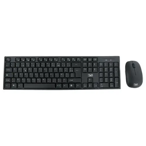 Kit clavier + souris sans fil Classy noir noir photo du produit