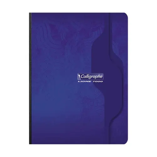 Cahier brochure Calligraphe 70G, 17x22cm, SEYES,192 pages photo du produit