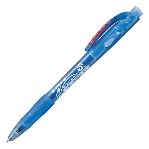 Stylo-bille marathon - Rechargeable - Bleu - STABILO photo du produit