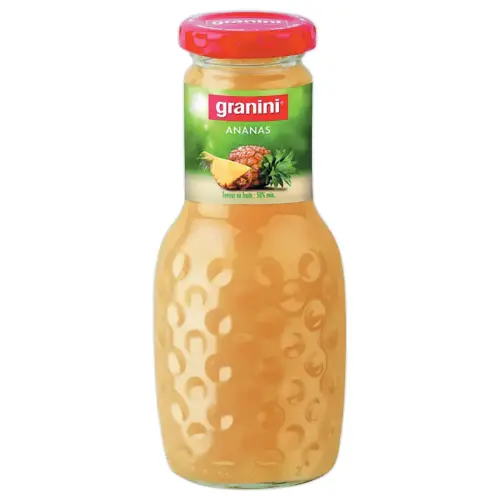 12 Bouteilles jus d'ananas - 25 cl - GRANINI photo du produit