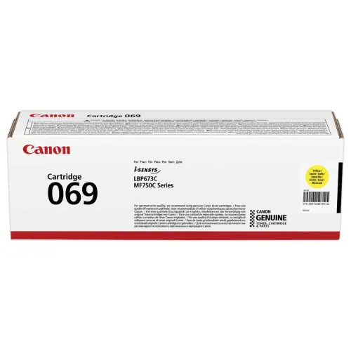 Toner CANON 069 Jaune photo du produit