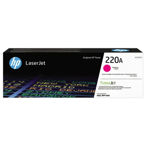 Toner HP 220A TERRAJET- Magenta photo du produit