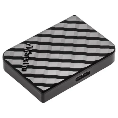 Disque dur externe Store'n'Go 512GB USB 3.2 VERBATIM noir photo du produit