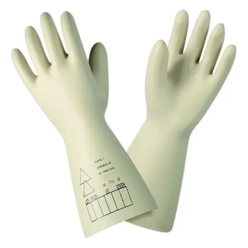 2 Gants isolants d'électricien GLE36-0 - Classe 0 (1 000 VAC) - Taille 12 - SIBILLE photo du produit