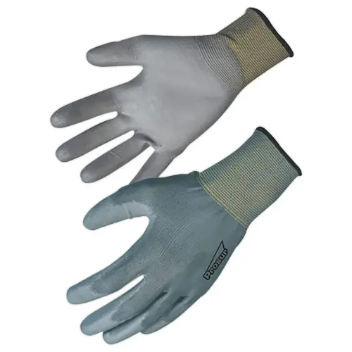 12 Gants de protection polyester - Jauge 13 - Taille 8 - RG photo du produit