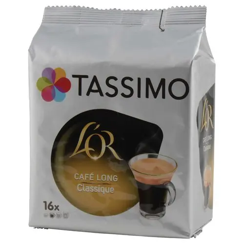 Café long classique 16 dosettes Tassimo L'Or