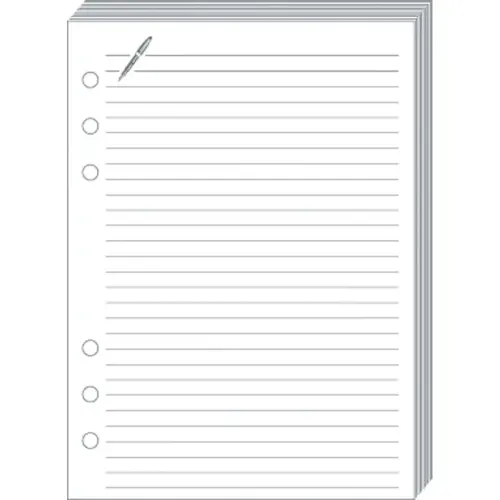 FICHES NOTES COMPACT Blanc rech s/f photo du produit