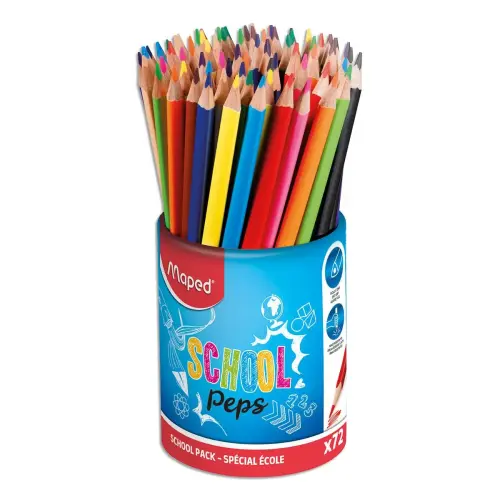 Crayons de couleur ColorPeps en pot photo du produit