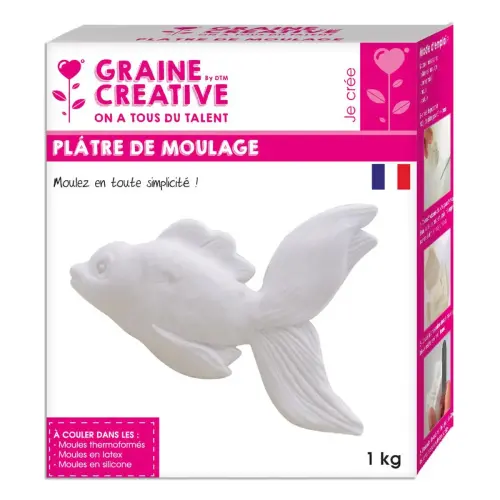 Platre moulage 1kg photo du produit