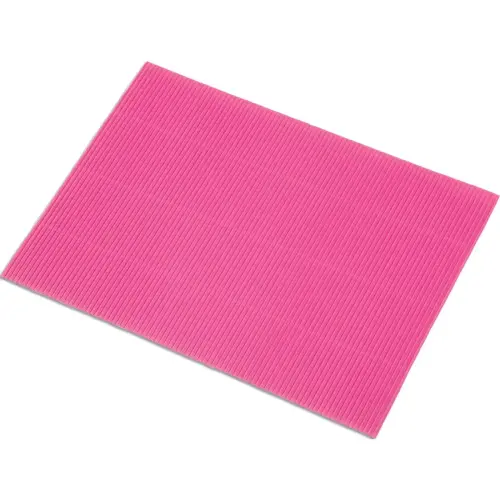 5 Feuilles carton ondulé - 50 x 70 cm - Fuschia - FABRIANO photo du produit