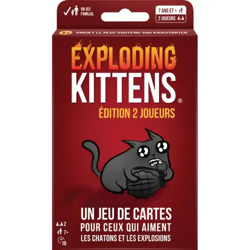 EXPLODING KITTENS EDITION 2 JRS photo du produit