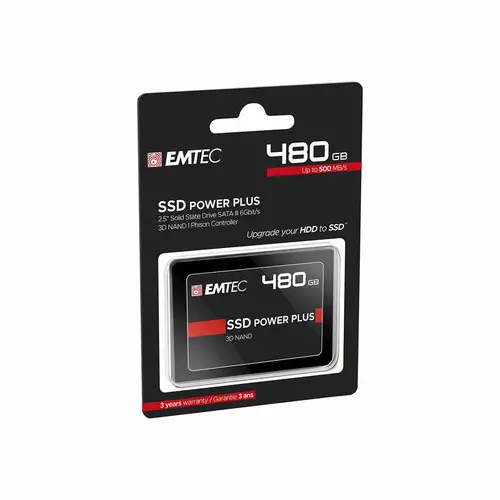 Emtec SSD 2.5 Sata X150 480GB Intern photo du produit