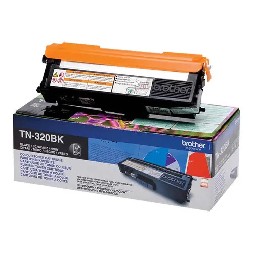 Brother TN320BK toner Bk 2500 p photo du produit