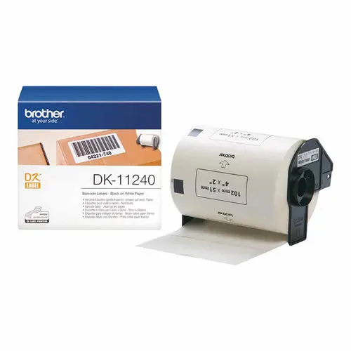 Brother DK11240 Etiq 102x51 Code barre photo du produit