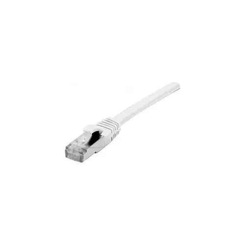 DEXLAN Cordon RJ45 categorie 6A S/FTP LSOH snagless blanc - 10 m photo du produit