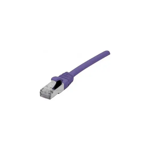 Cordon RJ45 categorie 6A F/UTP LSOH snagless violet - 0,3 m photo du produit