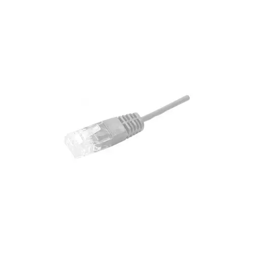 Cordon telephonique RJ45 / RJ45 UTP 1 paire 4/5 gris - 5 m photo du produit