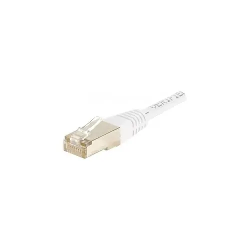 Cordon RJ45 categorie 6 F/UTP blanc - 1,5 m photo du produit