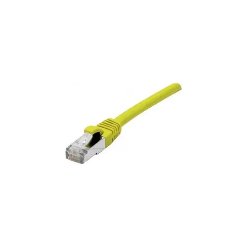 DEXLAN Cordon RJ45 sur cable cat. 7 S/FTP LSOH snagless jaune - 1 m photo du produit