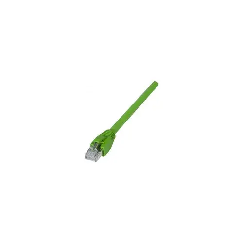 Cordon RJ45 categorie 6A S/FTP LSOH PURsnagless vert - 2 m photo du produit