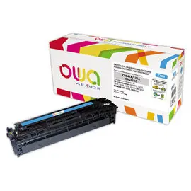 Toner éq. CANON 716C, HP CB541A - Cyan - OWA photo du produit