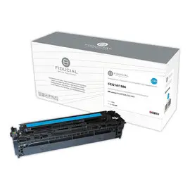 Toner remanufacturé éq. HP CE321A - Cyan photo du produit