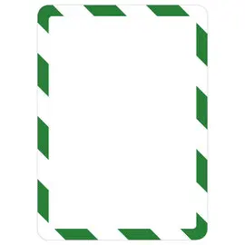 Pochette magnétique A3 avec un cadre vert