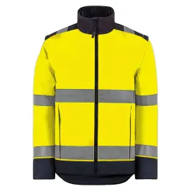 Gilet jaune haute visibilité E-VISION - Label GRS - Taille L - T2S photo du produit