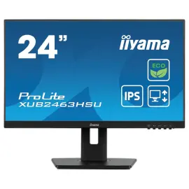 Moniteur IIYAMA 24" Green avec pied ergonomique réglable en hauteur photo du produit