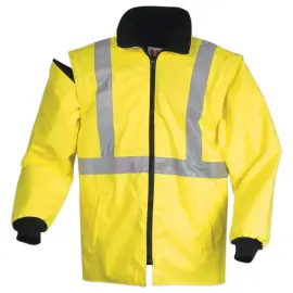 Parka jaune CERVIN 4 en 1 - Rétroréfléchissante - Taille XS- RG photo du produit