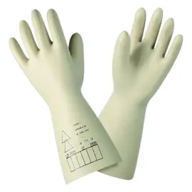 2 Gants isolants d'électricien GLE36-00 - Classe 00 (500 VAC) - Taille 6 - SIBILLE photo du produit