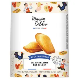 Madeleines nature pur beurre - Maison colibri photo du produit